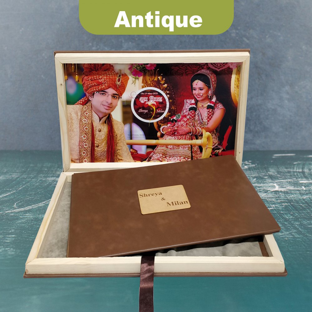 Antique | Box & Pad | Engrave